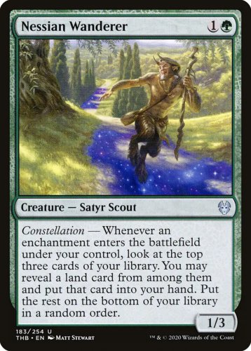 4 x Theros Beyond Death Nessian Wanderer (playset)