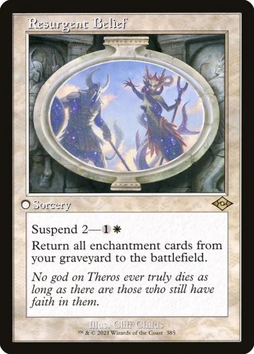 Modern Horizons 2 Resurgent Belief (Retro Frame)