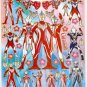 10 Big sheets Ultraman Buy 2 lots Bonus 1#BL006