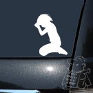 Praying Boy Decal