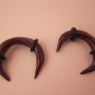 Crescent Purple Plug