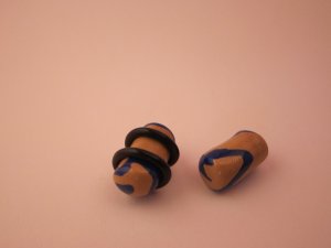 Twisted Blue Plug