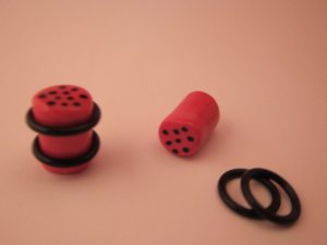 Spotted Pink Plug