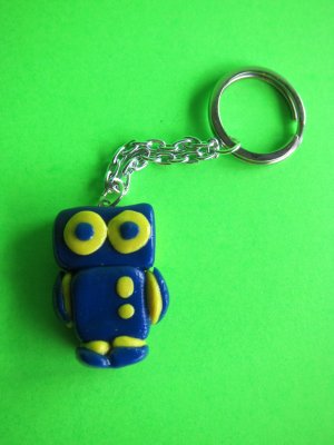 Blue Yellow Robot