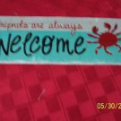 unique    MR CRAB  SUMMER SIGN