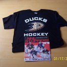16 MONTH WALL CALENDAR nhl goalie &ANHEIM DUCKS  SHIRT