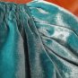 FREE SHIPING SKY BLUE GIRLS VELVET BLOUSESIZE 10/12