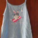 FREE SHIPING BLUE BUNNY GIRLS TOP SIZE 14