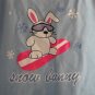 FREE SHIPING BLUE BUNNY GIRLS TOP SIZE 14