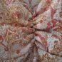 FREE SHIPING maron BROWN  V NECK BLOUSE size LARGE