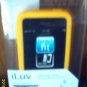 FREE SHIPPING Iphone 3g/3gs YELLOW ILUV case WITH ANTIGLARE screen protecter