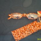 New Fun BROWN Fashionable Reading Glasses W Pouch eyeglassess +1.00