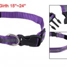 Nylon Adjustable Dog Collar Leashes w 6 Red Yellow LED