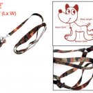 Camouflage Color Dog Walking Lead Harness Strap Leash