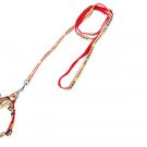 Puppy Pet Dog Nylon Reflective Harness w Leash Rope