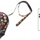 Doggie Pet Backpack Leash Love Heart Pattern Bag