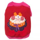 Charming Lovable Doggie Dog Pet Clothes Apparel Size 1