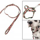 Multi-color Puppy Pet Dog Nylon Harness Pulling Leash Rope