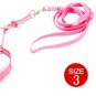Doggie's Pink Vest Style Harness Leash Strap Size 3