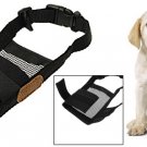 Black Soft Mesh Muzzle Dog Pet Mask Anti-Bark- Bite-Chew Grooming Size M