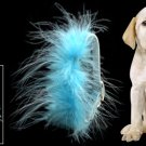 Skyblue Leather Strap Band Pet Collar for Pet Dog