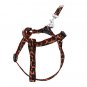 Pet Dog Nylon Pulling Harness and Leash Rope Leopard Color