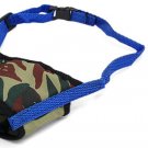 Anti Bark Chew Bite Army Camouflage Dog Muzzle Small