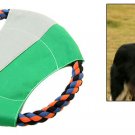 Rope Puppy Dog Pet Catching Training Flyer Frisbee Toy