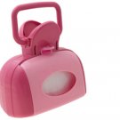 Portable Clip Pickup Pooper Scooper for Pet Dog Cat Pink