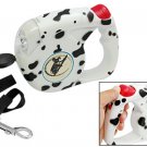 Luxury Flex Retractable Dog Leash with Dog Design 4.5M