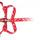 DOG Web Collar Harness Leash Strap for Small dogs - Paw and Bone