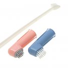 Mini Portable Dog Cat Pet Mini Finger Style Toothbrush 3PCS