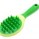 Cat & Dog Pet Massage Shower Cleaning Bath Brush Green