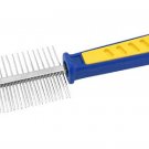 Dog Hair Grooming GREYHOUND Style Comb - Medium & Coarse Tooth