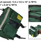 Portable Green Saddle Bag Backpack for Dog Doggie Pet