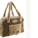 Fluffy Lovely Bear Style Girl's Carring Handbag
