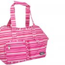 Pet Dog Cat Carrier Travel Tote Carrying Carry Bag with Stripe Pattern