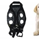 Size S Multifuctional Pet Dog Puppy Travel Shopping Carrier Carry Bag PU Black