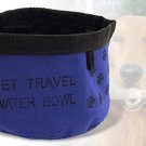 Folding Pet Dog Cat Travel Portable Food Water Bowl