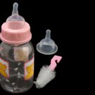 Fashion Portable Mini Pet's Pink Plastic Nursing Bottle Feeder