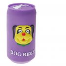 Purple Vinyl Plastic Beer Jar Pet Dog Squeaky Chew Toy