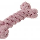 Pet Dog Bone Chew Cotton Trainning Braided Rope Toy