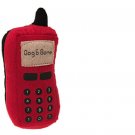 Red Puppy Dog Toy Plush Stuffed Pet Mobile Cell Phone Rings