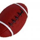 Small Rubber Squeaky Rugby Ball Funny Dog Chew Toy