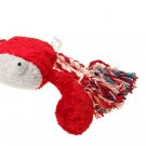 Plush Squeaky Dog Toy Tug Rope & Crab Pet Toys & Supplies