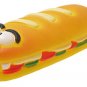 Funny Vinyl Sandwich Squeaky Dog Cat Pet Chew Toy