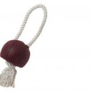 Squeaky Basketball Rope Tug Toy for Dogs and Puppies