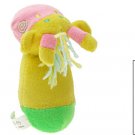 Fabric Cow Pattern Chew Squeaky Toy for Small Dog Pet