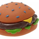 Round Hamburger Pattern Squeaky Dog & Cat Pet Chew Toy