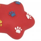 Red Star Squeaky Dog & Cat Pet Chew Toy